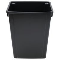Collecteur tri sélectif sans couvercle noir 60 L - Image 6