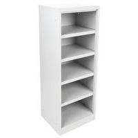 Colonne de rangement ouverte - 5 compartiments - Gris clair - Image principale