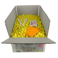 Carton 2000 flocons EDULINE jaune - Image principale