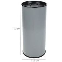 Cendrierà sable rond - 60L - Manutan - Gris - Image 4