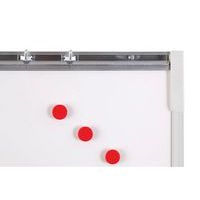 Tableau blanc magnétique simple cadre alu strié naturel - 1 x 1,20 m - Image 3