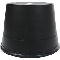 Marchepied mobile polypropylène - 1 marche Noir - Image 4