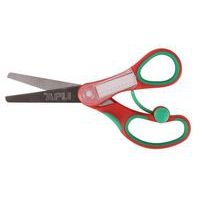 Ciseaux 13,5 cm ouverture auto rouge personnalisable - Image 2