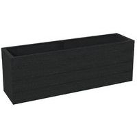 Jardinière Espace 160 x 40 x 55 cm noir - Image principale