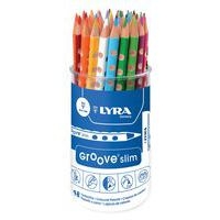 Pot 48 crayons couleurs Lyra Groove Slim triangulaire - Image principale