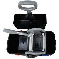 Chariot de lavage 2 x 15 L avec bac produit Presse et Poignée latérale - Image 4