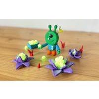 Plateau 10 pains 50g 8 couleurs vives + 2 phospho Plastilina - Image 3