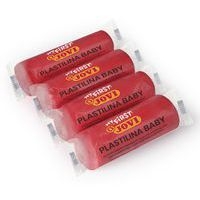 Recharge pâte à modeler baby 18 x 38 g rouge - Image principale