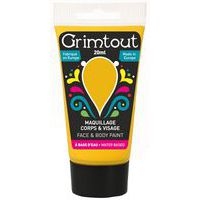 Tube de maquillage 20 ml jaune - Image principale