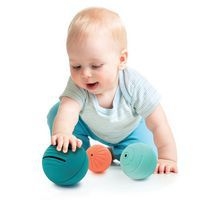 Lot 3 balles texturées silicone - Image 3