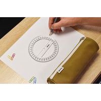 Rapporteur 360° 12 cm plastique transparent - Image 2