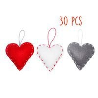 Kit 30 cœurs feutrine à fabriquer - Image principale