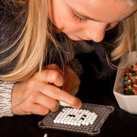 Plaques pour aqua perles - 8x8 cm - 5 pcs - Image 4