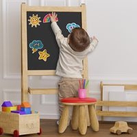 Lot de 10 magnets à strasser météo et émotions - Image 2