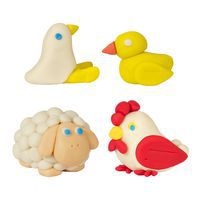 Lot de 4 x 500 g pâte à jouer en pots Pataqua - Image 2