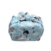 Coupon tissu 45,5x55 imprimés animaux (lot de 4) - Image 3