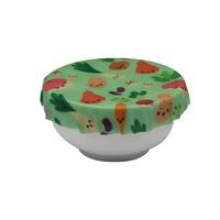 Coupon tissu 45,5x55 imprimés fruits & légumes (lot de 4) - Image 3