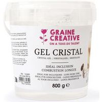 800 g gel bougie cristal à fondre + 8 mèches - Image principale