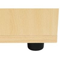 Caisson hauteur bureau Quatuor profondeur 60 cm Hêtre/alu Hêtre - Image 7