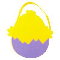 Lot de 5 sacs poussin en feutrine à coudre - Image 2