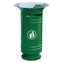 Poubelle Borne Tulipe 60 litres - Vert - Image principale