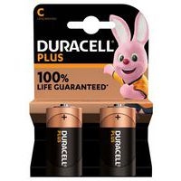 Lot de 2 Duracell Plus 100% C X2 - Image principale