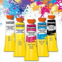 Lot 5 tubes gouache 10 ml couleurs assorties - Image 3