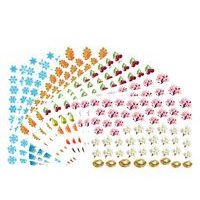 Pochette 12 planches de gommettes 4 saisons - Image 2