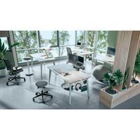 Tabouret siège oscillant avec roulettes Leitz - Image 3