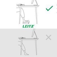 Repose-pieds de bureau ergonomique réglable - Leitz - Image 6