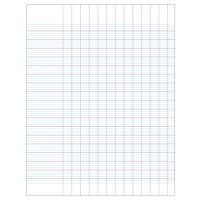 Cahier 17x22 cm super 90g 32 pages seyes 10x10 interligne 2,5 mm - Image 3