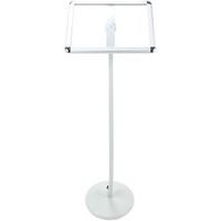 Support d'affichage pivotant incurvé - Manutan  A3 - Image 5