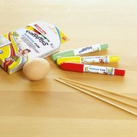 Pochette 5 craies grasses Funtastics e-16 pour vitres - Image 2