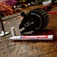 Lot de 10 Marqueur peinture Col.:Rouge Mdl:Edding 780 - Image 3