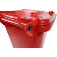 Poubelle Full Color - 240 L - Rouge - Manutan - Image 2