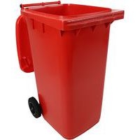 Poubelle Full Color - 240 L - Rouge - Manutan - Image 9