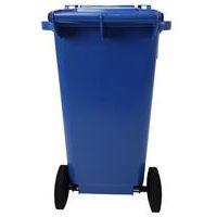 Poubelle Full Color - 120 L - Bleu - Manutan - Image 4