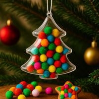 Sapin plastique 10 cm (lot de 6) - Image 2