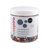 Boite de 300g de perles de verre nacrées 4 dia 3, 5, 6, 8 mm - Image 3