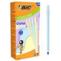 Stylo bille cristal pointe moyenne pastel - Image principale