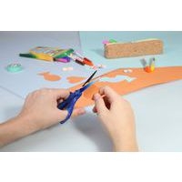 Ciseaux softgrip 15 cm gaucher bleu et violet - Image 3