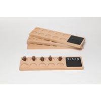 Lot 4 supports bois pour tri - Image 2