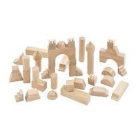 Bloc de construction en bois - 52 Pièces assorties - Hope Education - Image principale
