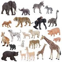 Animaux sauvages et leurs petits 22 figurines - Hope Education - Image principale