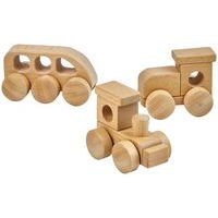 Train en bois - 3 pièces en hêtre - Hope Education - Image principale