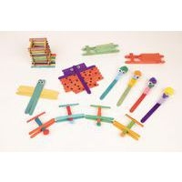 Sachet 100 bâtonnets bois naturel 93 x 9 x 1,5 mm - Image 4