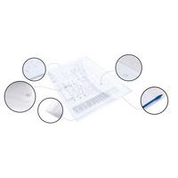 Pochette enveloppe à pression A3 incolore (lot de 10) - Image 2