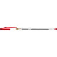 Stylo bille Bic Cristal pointe moyenne - rouge - Image principale