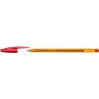 Stylo bille Bic Cristal orange nouvelle pointe fine - rouge - Image principale