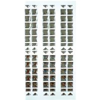 Pochette de 192 mosaïques autocollantes - argent - Image principale